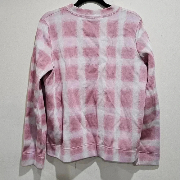 Marc Jacobs Blurred Gingham Print Sweater - Picture 4 of 5